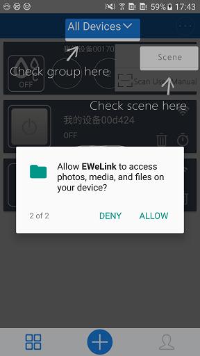 eWeLink APP PERMISSIONS EXPLAINED