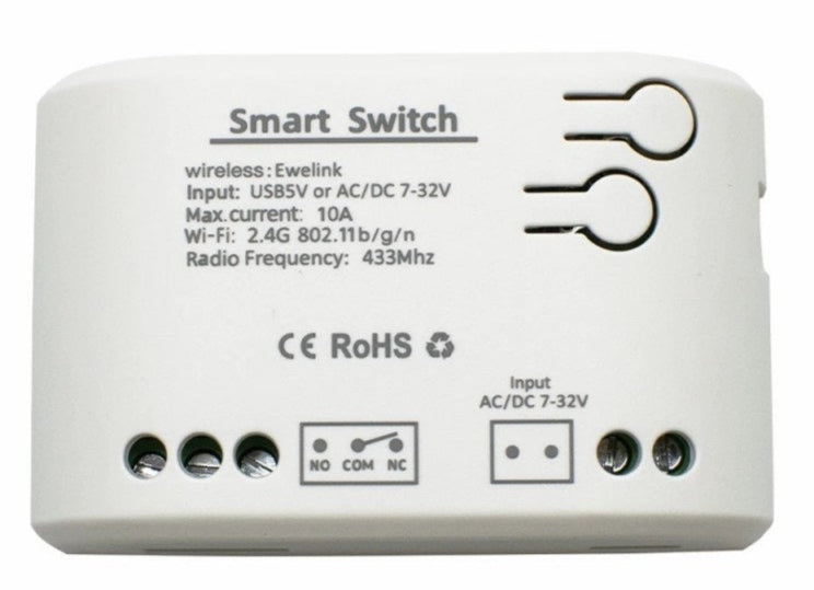 Ewelink SV INCHING /SELF-LOCKING WIFI WIRELESS SWITCH 5V 24V