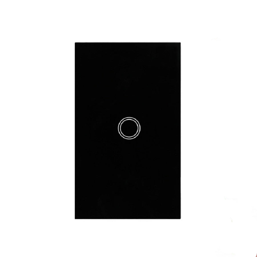 eWeLink WiFi Smart Touch Switch — 1 Gang Black (No Neutral)