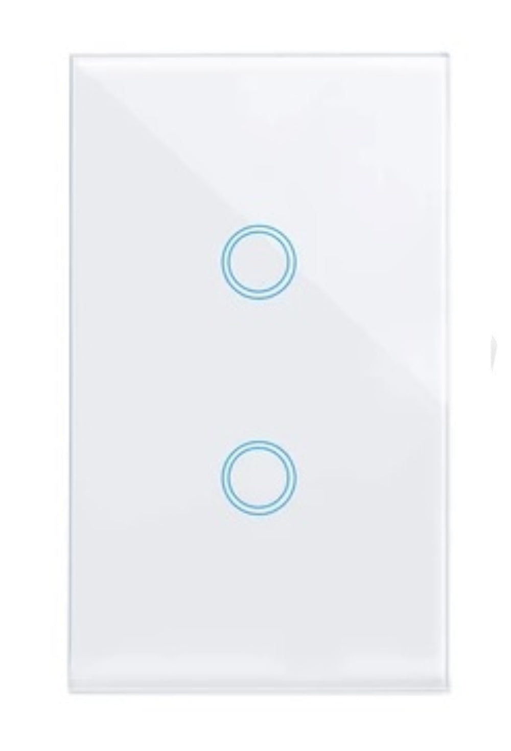 Ewelink WiFi Smart Touch Switch-L-US - White 3 Gang (NO NEUTRAL REQUIRED) (EWelink APP)