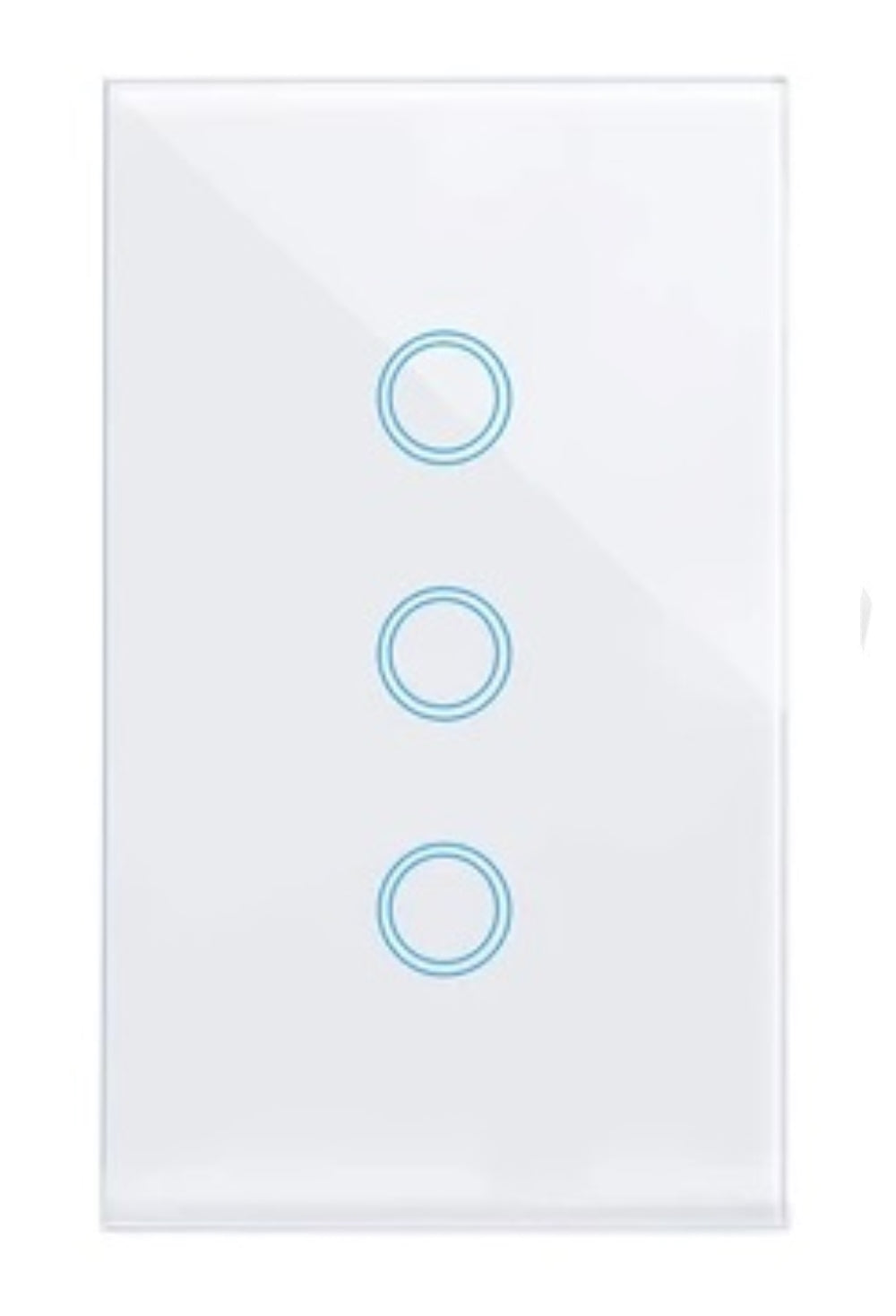 EACHEN WiFi Smart Touch Switch-L-US - White (NO NEUTRAL REQUIRED) (EWelink APP)