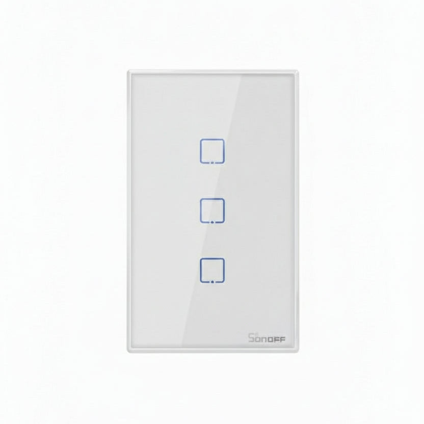 SONOFF TX Series WiFi/RF Wall Switches - 3 Gang - White