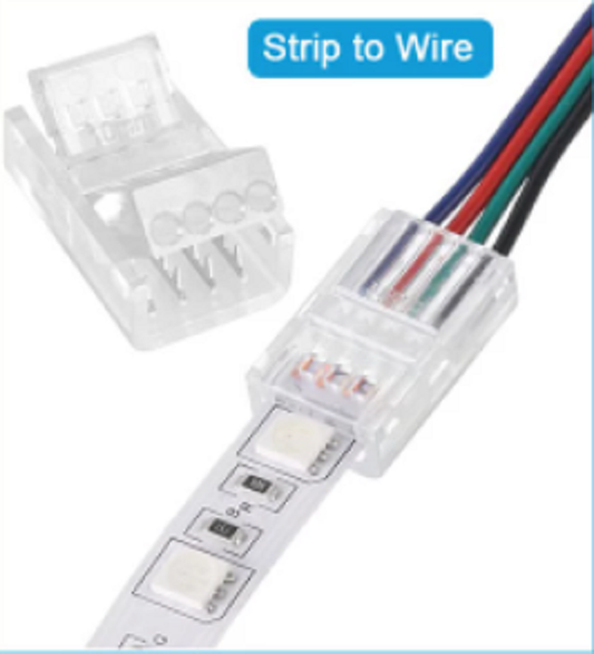 LED Strip connector 10mm 4Pin