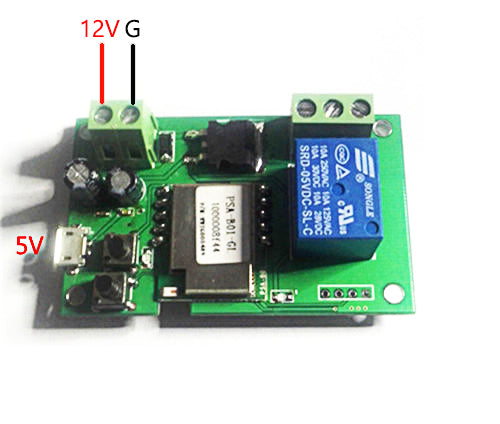 Ewelink SV INCHING /SELF-LOCKING WIFI WIRELESS SWITCH 5V 24V