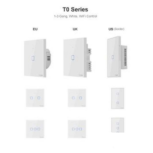 SONOFF TX Series WiFi Wall Switches