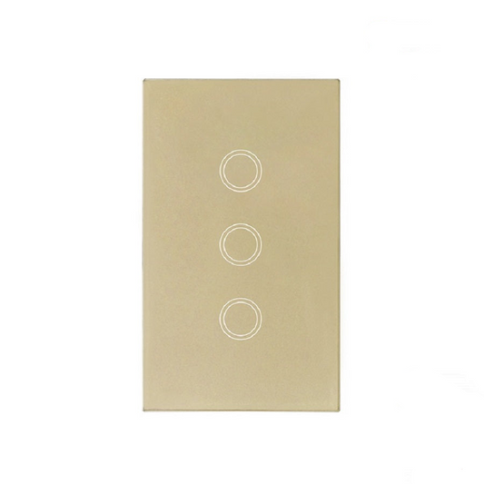 Ewelink WiFi Smart Touch Switch-L-US - Gold (NO NEUTRAL REQUIRED) (EWelink APP)
