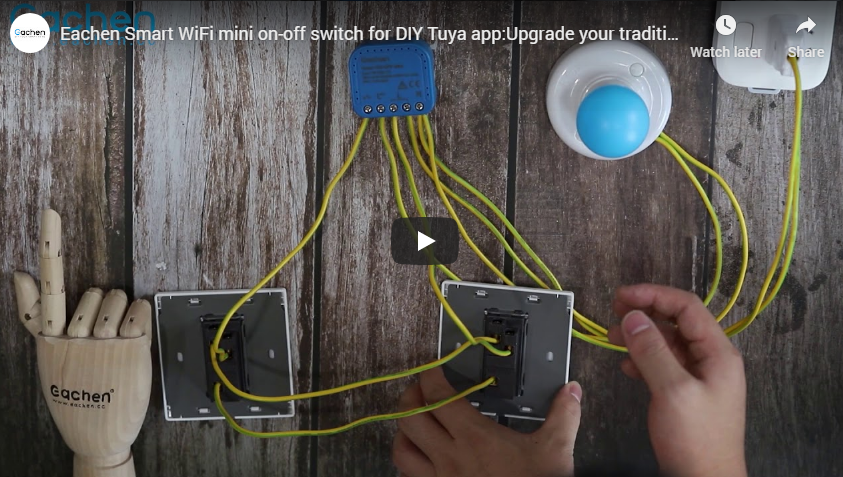 Eachen Smart ON-OFF Mini WiFi Switch DIY
