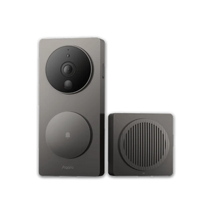 Aqara Doorbell Camera Hub G410 — 2K Video Doorbell with Matter Hub, mmWave Radar & Face Recognition (Black)