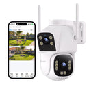 SONOFF CAM Outdoor DUO -- Dual Lens 4MP+4MP Outdoor Security Camera + Zigbee Hub (CAM-C44HE)