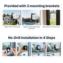 SONOFF CAM GlassView -- 2K Smart Window Camera, Through-Glass Outdoor Monitoring, No Drilling (CAM-S3W)