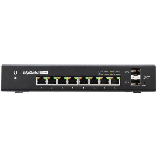 Ubiquiti UISP EdgeSwitch 8 Port PoE 150W 2SFP | ES-8-150W