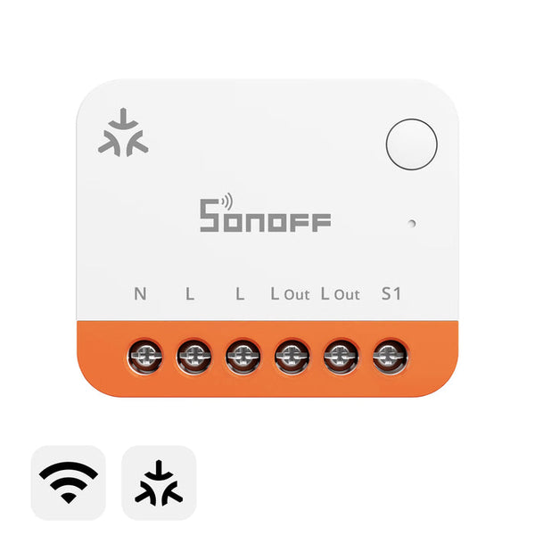 SONOFF MINI ONE -- Matter WiFi Smart Switch, 16A, Detach Relay, Local Web Console (MINI-1GS)