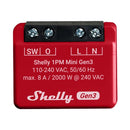 Shelly 1PM Mini Gen3 (2-Pack)
