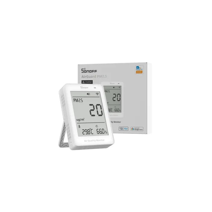 SONOFF AirGuard PM2.5/PM10 Matter Air Quality Monitor (SAWF-07P)