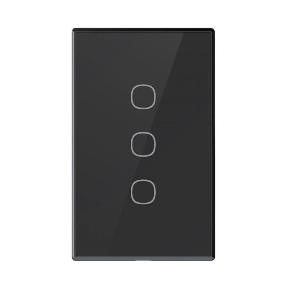 Sonoff TX Gen2 Smart Touch Wall Switch 3 Gang Black (T6-120M)
