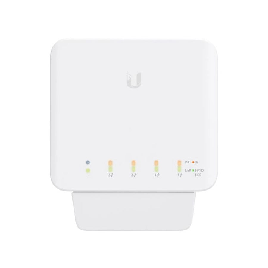 Ubiquiti UniFi Flex Switch 5 Port Gigabit 1PoE In 4PoE Out | USW-Flex