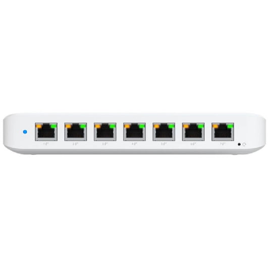 Ubiquiti UniFi Switch Ultra 8 Port Gigabit 1PoE Input 7 PoE Out 52W | USW-Ultra-60W