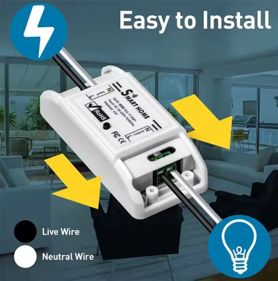 ESP Home Basic Switch (Energy Monitoring)