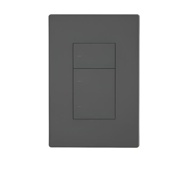 SONOFF M5 SwitchMan WiFi Wall Switch — 3 Gang Dark Grey (Matter)