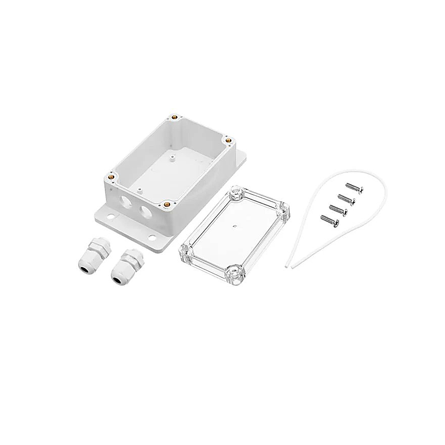 Sonoff Waterproof Box IP66 kit with cable glands and screws