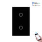 Ewelink  WiFi Smart Touch Switch-L-US - Black (NO NEUTRAL REQUIRED) (EWelink APP)