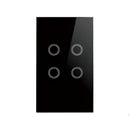 Ewelink  WiFi Smart Touch Switch-L-US - Black (NO NEUTRAL REQUIRED) (EWelink APP) Refurbished