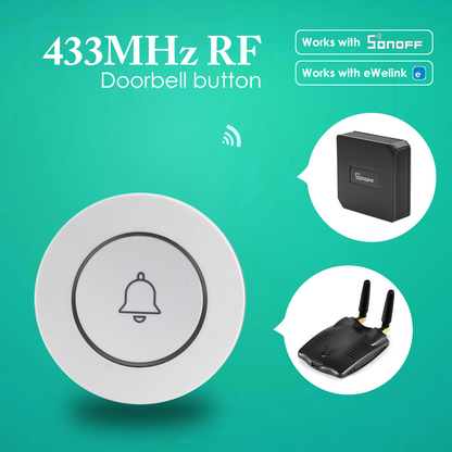 Doorbell Button 433MHz RF-DBB
