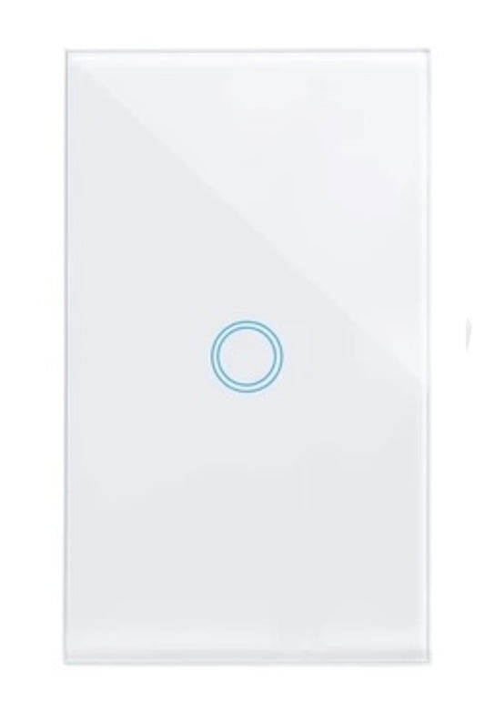 Ewelink WiFi Smart Touch Switch-L-US - White 1 Gang (NO NEUTRAL REQUIRED) (EWelink APP)