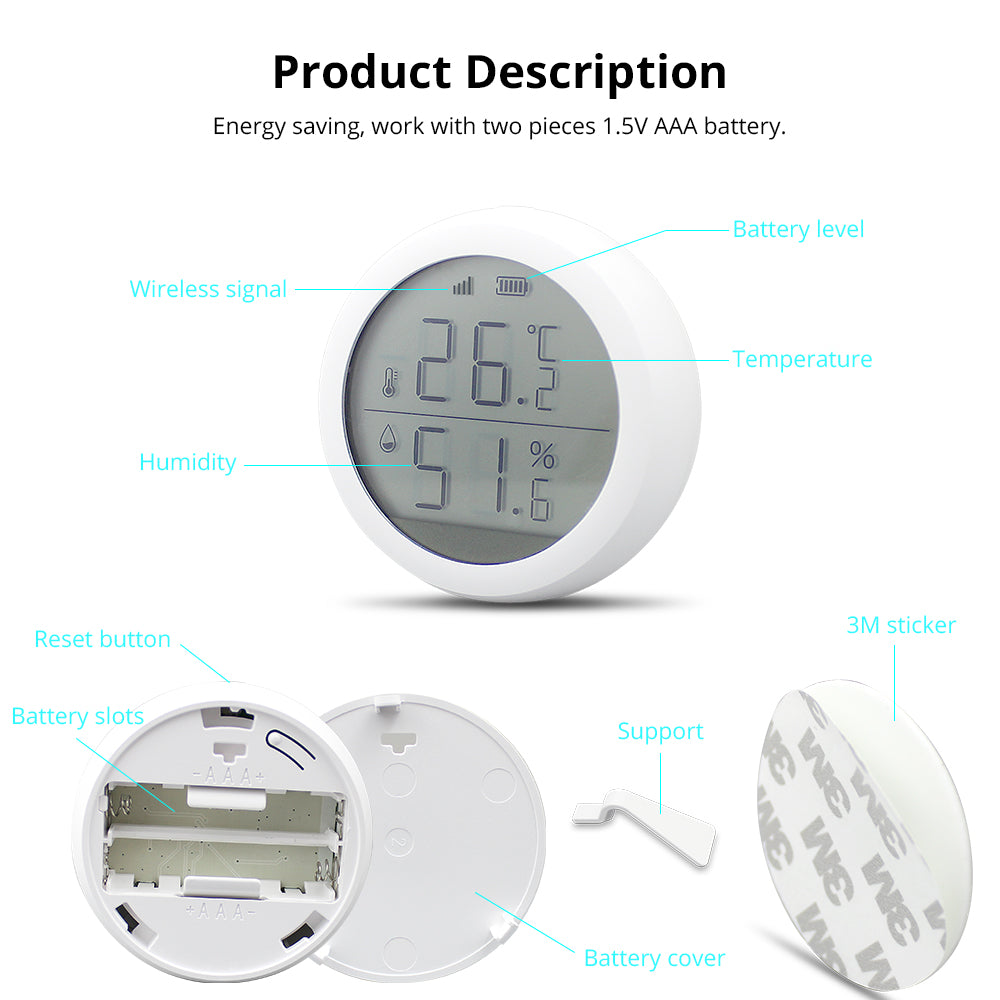Zigbee Digital Temperature and humidity sensor