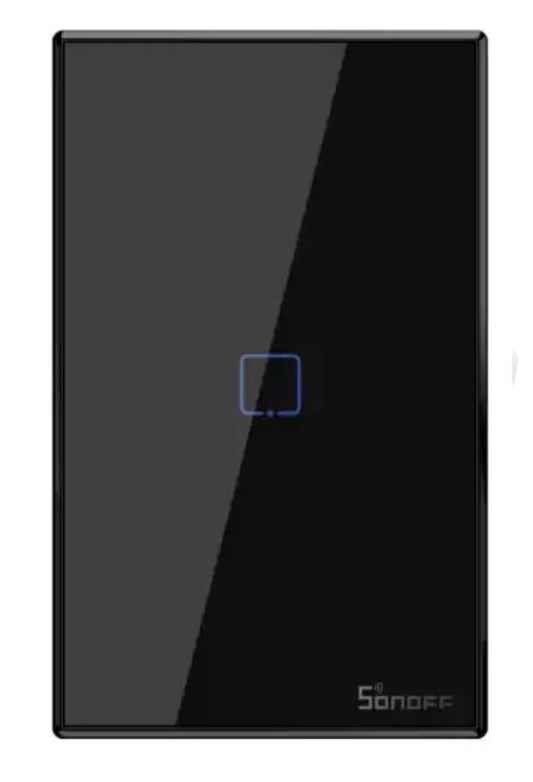 SONOFF TX Series WiFi/RF Wall Switches - 1 Gang - Black