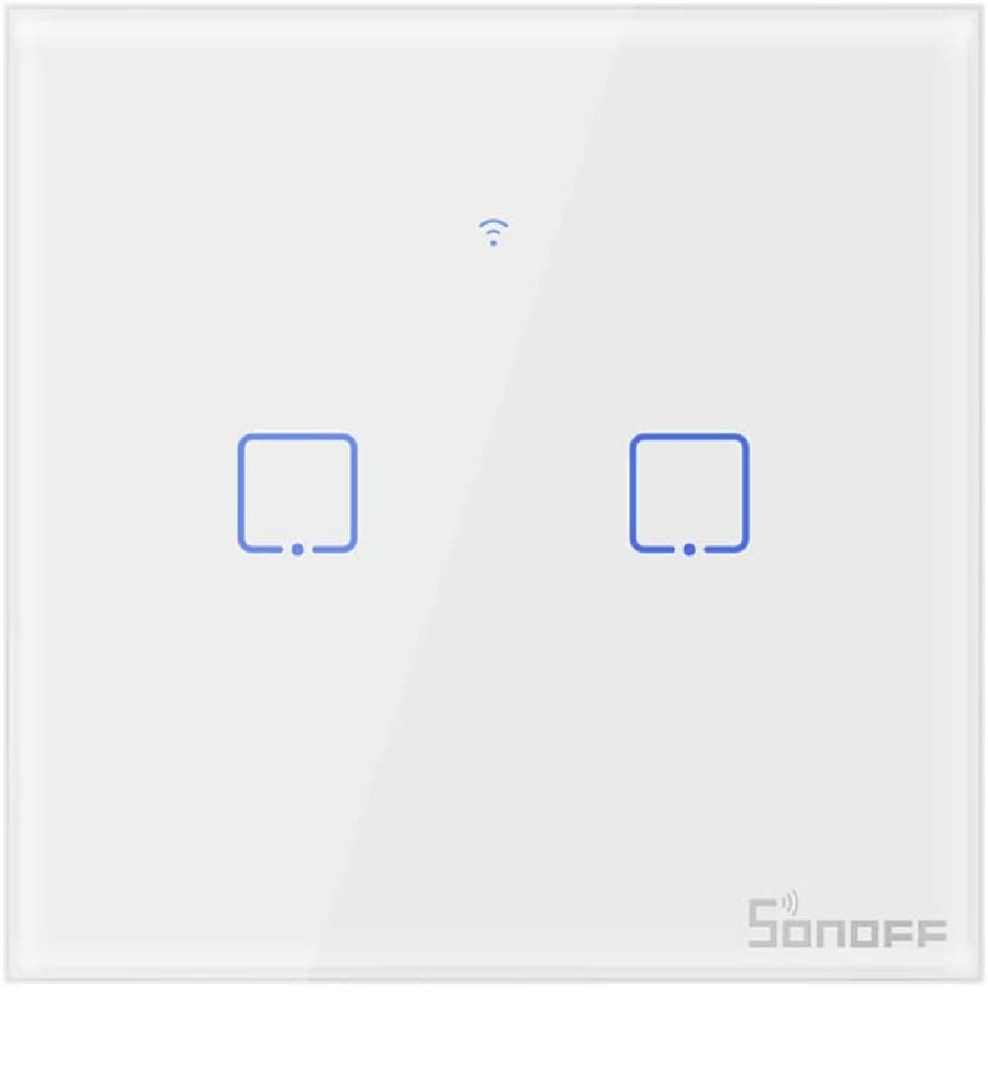 SONOFF TX Series wall faceplate